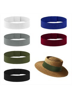 Buy 6pcs Cowboy Hat Bands,AdjustableStretchable Hat Soft Cowboy Hat Band Replacement for Fedora, Cowboy Hat, Straw Hat (6 Style) in UAE