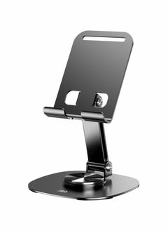 Buy Foldable Strong Rotatable Base Desktop Mobile Phone Holder in UAE