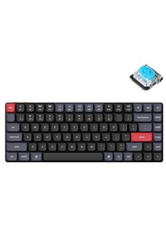 Buy K3 Pro Wireless Custom Mechanical Keyboard, 84 keys 75% Layout QMK/VIA Programmable Bluetooth/Wired White Backlight Ultra-Slim with Gateron Low-Profile Red Switch Compatible with Mac Windows Linux in UAE