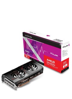 Buy Sapphire Pulse AMD Radeon RX 7700 XT Gaming Graphics Card,12GB GDDR6 192 bit Memory, 2544 MHz Boost Clock, 18Gbps Memory Speed, AMD RDNA 3, PCIE 4.0, 2x HDMI 2x DisplayPort, Black | 11335-04-20G in UAE