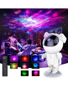 Buy Galaxy Astronaut Star Projector Night Light with Timer, Remote Control, and 360° Adjustable Design - Perfect for Children in Saudi Arabia