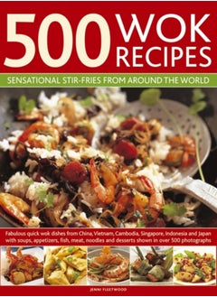 اشتري 500 Wok Recipes : Sensational Stir-fries from Around the World في السعودية