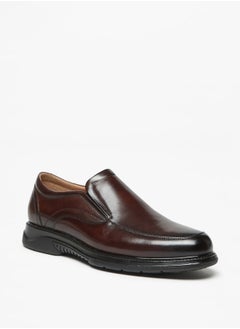 اشتري Men'S Solid Slip-On Loafers في الامارات