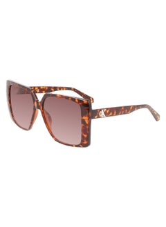 Buy Full Rim Injected Square Calvin Klein Jeans Sun Ckj22607S 5614 (240) Tortoise in UAE