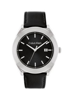 Buy Casual Essentials Men's Leather Wrist Watch - 25200201 in UAE