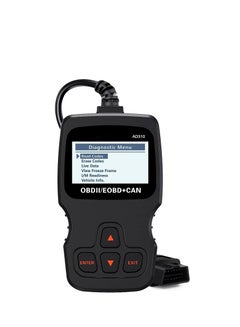 اشتري AD310 Classic Enhanced Universal Scanner Car Engine Fault Code Reader CAN Diagnostic Scan Tool-Black في الامارات
