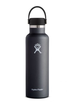 Buy Stainless Steel Vacuum Insulated Water Bottle Outdoor Sports Kettle Thermos Cup 21oz Black in UAE