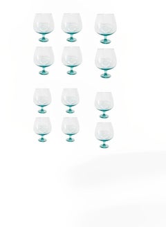 Buy set of 12-piece glass juice cups in Egypt