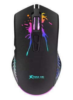 Buy GM215 Gaming Mouse – 7D buttons Programmable – 7200 DPI – 7 RGB colors Backlight  - With Software | Black in Egypt