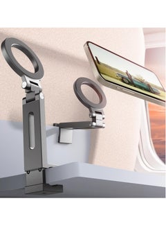 اشتري For Magsafe Airplane Phone Holder Travel Essentials, Flexible Rotation, Airplane Travel Essentials for 15/14/13/12/,Galaxy S24/23 في السعودية