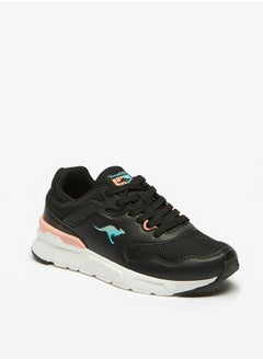 Buy KangaROOS Women Colourblock Lace Up Sports Shoes in UAE