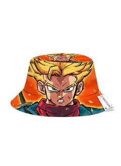 اشتري Anime Dragon Ball Printed Fisherman's Hat Outdoor Leisure Sunshade Hat في السعودية