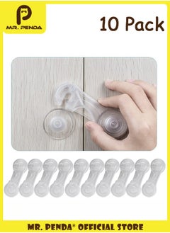 Buy 10 Pack Child Safety Cabinet Locks Baby Proofing Latches Lock for Drawers, Toilet Seat, Fridge, Oven in Saudi Arabia