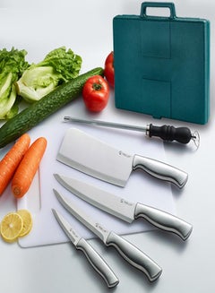 Buy Fordeal 6 piece kitchen knife set in Saudi Arabia