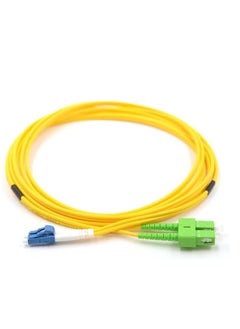 اشتري DKURVE LC/UPC-SC/APC Singlemode 9/125 Duplex LSZH Fiber Optic Patch Cord (15M) في الامارات