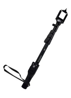 اشتري Compact Wired Selfie Stick Black في الامارات