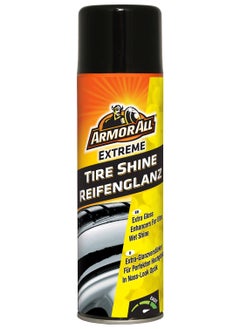 Buy Extreme Tire Shine Spray, 500Ml, Glossy Shine And Tire Protection, 1 Piece in UAE