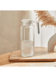 اشتري Luminarc Gridz Fridge Jug With Lid 1.3 L في الامارات