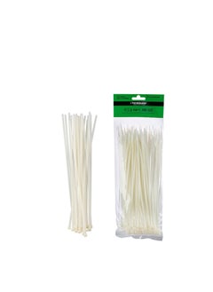 اشتري Terminator Cable Ties White 100PCS TCT 3.5X250 WW في الامارات