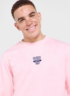 Buy Logo Crew Neck Sweatshirt in UAE