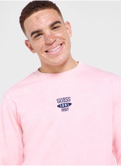 Buy Logo Crew Neck Sweatshirt in UAE