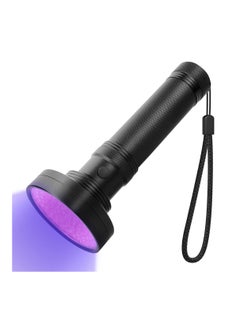 Buy UV Flashlight Powerful Large 100 LED Black Light Flashlight Super Bright Blacklight Flashlight UV Light  Pet Urine Detector Light  Use for Dog Cat Urine Detection  Scorpions  Resin Curing in UAE