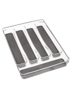 Buy Tidy Smart 5 Compartment Cutlery Organizer 32 5 x 23 2 x 4 5 cm in Saudi Arabia
