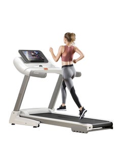 Buy Automatic Motorized Treadmill Electric Foldable Treadmill for Home Use Walking & Running Machine - Large 10.1 inches Touchscreen Display with Wifi - Speed 0.8-12 KM/hr in Saudi Arabia