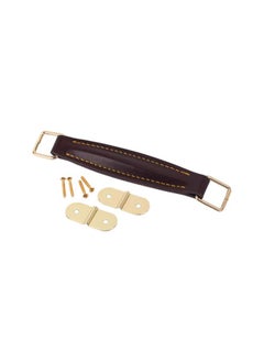 اشتري Amplifier Handle Leather Strap PU Leather Handle Replacement Parts with Mounting Screws for Guitar Audio Amplifier, 1 pcs (Coffee) في الامارات