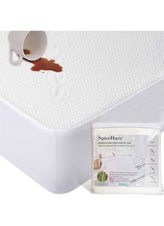 Buy SpireHues Premium Waterproof Bamboo Mattress Protector in Saudi Arabia