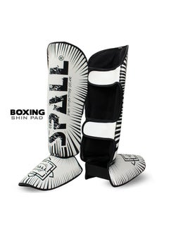 Buy Shin Guards Legs Instep Boxing MMA Protector Foot Pads Muay Thai Kickboxing in UAE