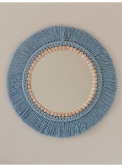 Buy Large Macrame Mirror , Macrame Wall Hanging Mirror , Bedroom Decor Gift , Boho Mirror, Living Room Décor in Egypt