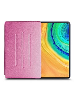 Buy Folio Flip Trifold Leather Stand Case Cover for Huawei MatePad Pro 5G (2019) (10.8 inch) (MRX-W09, MRX-W19, MRX-AL09, MRX-AL19) in Saudi Arabia