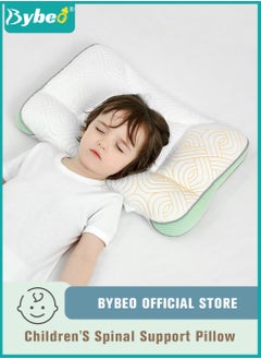 اشتري Toddler Pillow for Sleeping,  Kids Pillows with Ergonomic Spine-Protective Design, Ultra Supportive Memory Foam Material, for Babies, Infants, Toddlers, Children, Especially for child aged 3 to 6 في السعودية