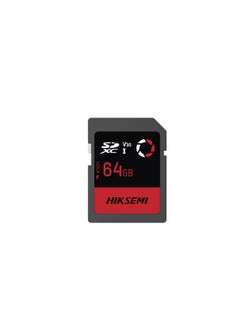 Buy HIKSEMI HS-SD-E30/64G SD Memory / Class 10 of 64 GB / Specialized for Commercial Drones, Photography and Video Cameras / 180 MB/s Reading / 150 MB/s Writing in Egypt