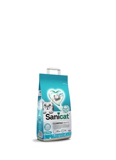 Buy SANICAT CLUMPING WHITE ACTIVE DRY FOODFOR CAT  10 L in Egypt