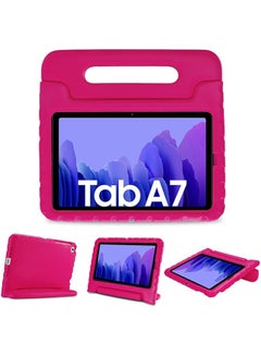 Buy Samsung Galaxy Tab A7 10.4 2020 Kids Case (T500 T503 T505 T507), Shock Proof Convertible Handle Stand Cover Lightweight Kids Friendly Protective Case for 10.4 inch Galaxy Tab A7 -Magenta in Saudi Arabia