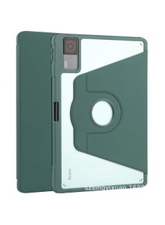 Buy Rotating Flip Cover For Redmi Pad 10.61 Inch Green in UAE