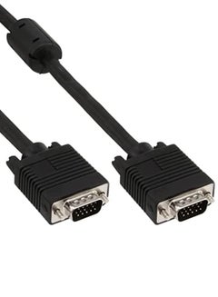 Buy Vga Cable Male To Male BLACK in UAE