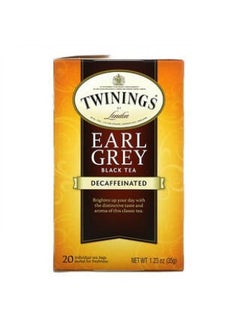 اشتري Twinings, Earl Grey Black Tea, Decaffeinated, 20 Tea Bags, 1.23 oz (35 g) في الامارات