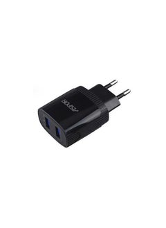 Buy A811 2.4 A IQ Home charger Plus Micro Cable 2 USB - Black in Egypt