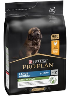 Buy Pro Plan Healthy Start Large Robust Puppy Food with Chicken 3 kg in UAE