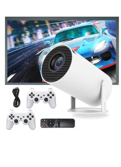 Buy "Versatile 1080P Projector: Gaming Console with 64GB Memory, WiFi 6, and Bluetooth 5.0" in UAE