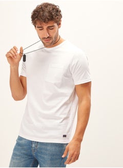 Buy Pocket Crew Neck T-Shirt in UAE