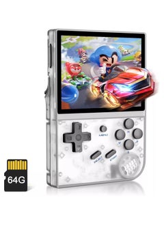 Buy RG35XX Handheld Game Console 3.5 inch IPS Retro Games Consoles Classic Emulator Hand-held Gaming Console Preinstalled Hand Held Video Games System 64GB in UAE