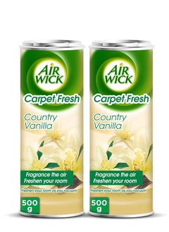 Buy Fresh Carpet Powder Country Vanilla 2x500g in UAE