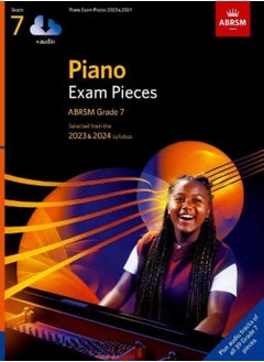 اشتري Piano Exam Pieces 2023 & 2024, Abrsm Grade 7, With Audio: Selected From The 2023 & 2024 Syllabus في الامارات