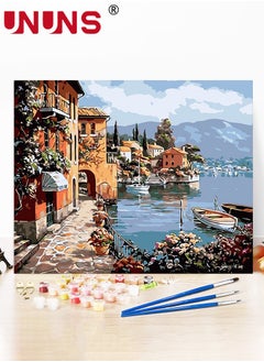 Buy DIY Painting By Numbers,Oil Painting Kit On Canvas With Acrylic Pigment,Adult Paint By Number Kits On Canvas For Home Wall Decor,40x50cm in Saudi Arabia