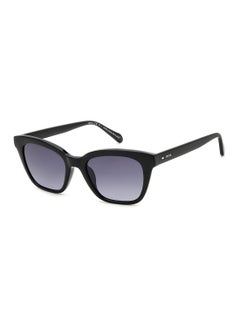 اشتري Women's UV Protection Square Sunglasses - Fos 2126/G/S Black 51 - Lens Size: 51 Mm في السعودية