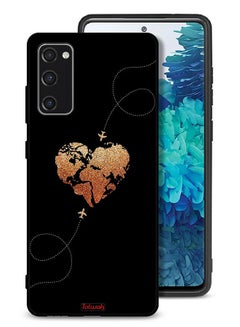 Buy Samsung Galaxy S20 FE 5G (2022) Protective Case Cover Airplanes Touching Heart in UAE